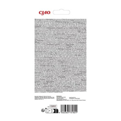 Churu Luxury Ton și Creveți King, 4 x 14 g – recompensă cremoasă pentru pisici